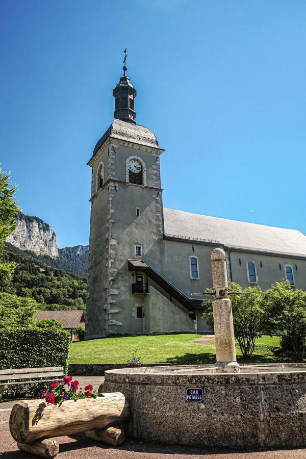 Votre studio balnéo bien-être à la montagne Thollon-les-Memises Esterno foto